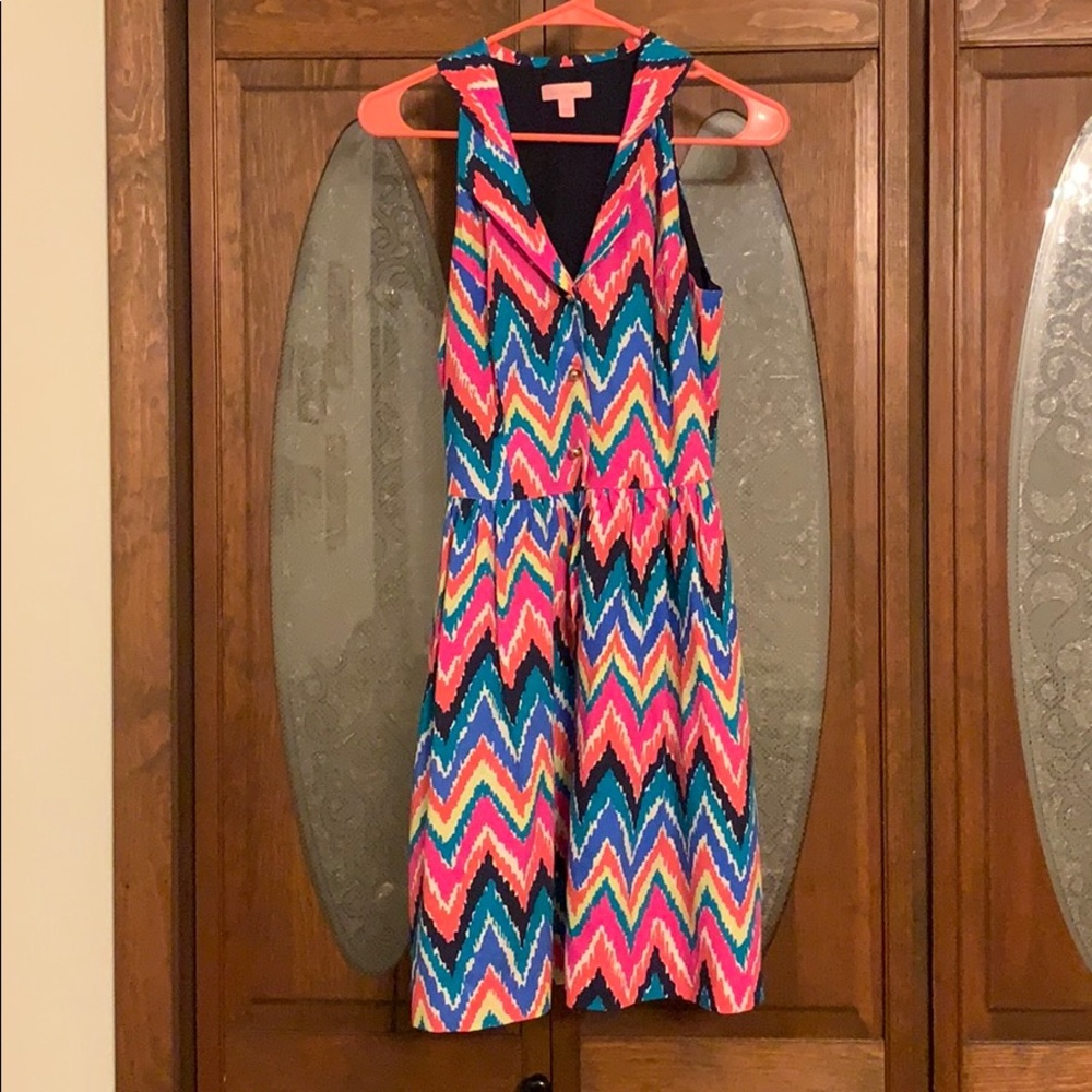 Lilly Pulitzer Chevron Dress